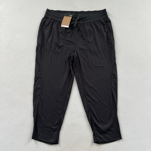 NWT The North Face TNF Aphrodite Motion Capri Plus Women Pants Asphalt Grey 1X - Picture 1 of 11